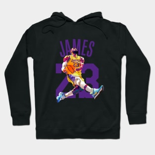 Lebron James Dunk Lakers Hoodie